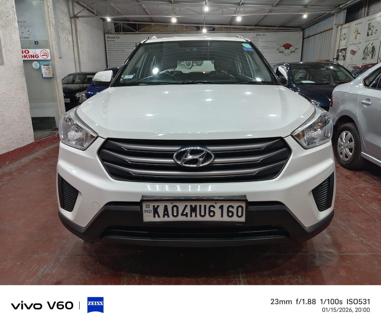 Featured view of Hyundai Creta 2018 Petrol 1.6 E+ Manual | Excellent Condition, 47,000 km, Second Owner