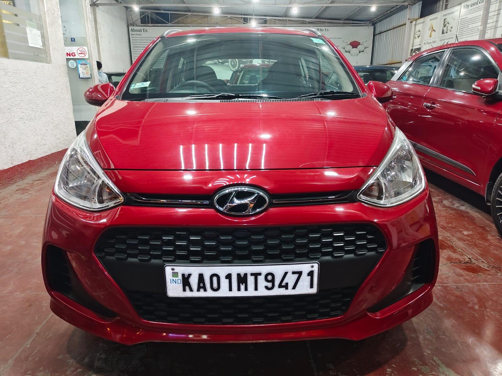 Featured view of 2019 Hyundai Grand i10 Magna Petrol – Single Owner, Excellent Condition, Only 9,000 KM